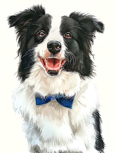 Watercolor Pet Portrait